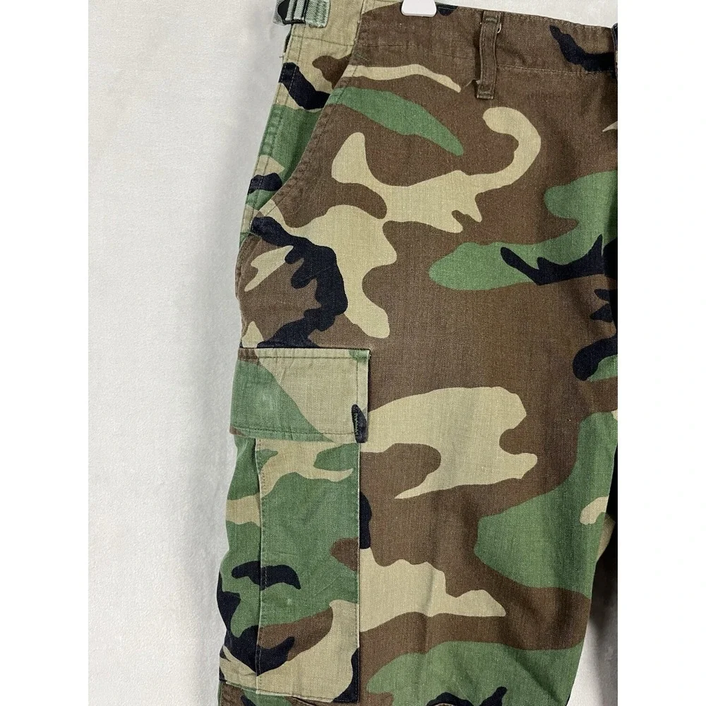 US MILITARY Pants Men's Large Regular  Camo Nato Woodland Cargo Combat Trouser